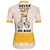 preiswerte Radtrikot Damen-21Grams Damen Radtrikot fahrradbekleidung Fahrradtrikot Kurzarm Fahhrad Trikot Shirt mit 3 Gesäßtaschen MTB Mountain Rennrad Atmungsaktiv Schnelltrocknend Feuchtigkeitsableitung Reflexstreiffen Gelb
