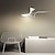 economico Luci da parete-spina per applique da parete con braccio oscillante in nero girevole 、 applique moderne nere con cavo on / off per camera da letto, soggiorno