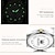 お買い得  クォーツ腕時計-Olevs クォーツ時計女性のための高級カジュアルファッション腕時計防水夜光カレンダーチタン合金ステンレス鋼の腕時計