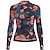 cheap Women&#039;s Jerseys-21Grams Women&#039;s Cycling Jersey Long Sleeve Bike Jersey Top with 3 Rear Pockets Mountain Bike MTB Road Bike Cycling Breathable Quick Dry Moisture Wicking Reflective Strips Pink Red Blue Gradient