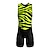 cheap Men&#039;s Clothing Sets-Men&#039;s Triathlon Tri Suit Sleeveless Triathlon Silver Light Yellow Dark Grey Graphic Bike Lycra Sports Graphic Clothing Apparel