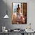 cheap People Paintings-The Fashion Nude Handpainted Abstract Sexy Naked Girl Back Oil Paintings On Canvas Wall Artwork for Living Room Home Decoration Unframed