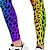 cheap Girl&#039;s 3D Bottoms-Kids Girls&#039; Leggings Graphic Fashion Outdoor 7-13 Years Summer Purple