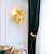 halpa Sisätilojen seinävalaisimet-led-seinävalaisin kultainen vaahteranlehti design portaikko olohuone näytehuone 5w pohjoismainen sisustus makuuhuone sängyn äärellä tv seinätaide seinävalo lämmin valkoinen 110-240v