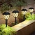 billige Pathway Lights &amp; Lanterns-2 stk solar gård lys vandtæt græsplæne lys udendørs boligindretning gård have græs gangbro dekoration