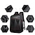 cheap Laptop Bags,Cases &amp; Sleeves-Multifunction Men&#039;s Backpack 32 Inch Laptop Backpacks with Wide Shoulder Strap Business Backpacks Waterproof Travel Bags