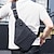 tanie Torby, etui i rękawy na laptopa-męska płócienna torba na klatkę piersiową z kieszeniami sportowymi wielofunkcyjna pojedyncza torba na ramię