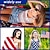abordables Accessoires-bandeau de sport imprimé drapeau américain rétro noué bandeau élastique absorbant la transpiration drapeau américain fête de l&#039;indépendance pour les entraînements de fitness pour femmes mardi gras
