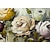 tanie Pejzaże-ręcznie malowany obraz olejny na płótnie dekoracje ścienne oryginalne kolorowe kwiaty abstrakcyjny obraz scenerii do wystroju domu z rozciągniętą ramą/bez wewnętrznego malowania ramy