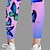preiswerte 3D-Unterteile für Mädchen-Mädchen 3D Graphic Schmetterling Gamaschen Sommer Frühling Aktiv Kuschelig Strassenmode Polyester kinderkleidung 3-12 Jahre Outdoor Strasse Sport Schlank