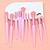 voordelige Schoonheidshulpmiddelen-13 stuks zachte pluizige make-up kwasten set voor cosmetica foundation blush poeder oogschaduw kabuki blending make-up kwast beauty tool met make-up tool schoonmaak siliconen opvouwbare kom