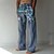 cheap Men&#039;s Pants-Men&#039;s Trousers Summer Pants Beach Pants Geometric Pattern Graphic Prints Drawstring Elastic Waist 3D Print Comfort Casual Daily Holiday Streetwear Hawaiian Yellow Blue
