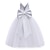 Χαμηλού Κόστους Φορέματα για πάρτι-Παιδιά Κοριτσίστικα Φόρεμα Φόρεμα για πάρτυ Συμπαγές Χρώμα Αμάνικο Επίδοση Γάμου Ειδική Περίσταση Δίχτυ Εξώπλατο Κομψό Μοντέρνα Λατρευτός Πολυεστέρας Μακρύ