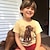 Недорогие детская и детская одежда на заказ-Мальчики 3D Животное Динозавр Дракон Футболка С короткими рукавами 3D печать Лето Активный Симпатичные Стиль Полиэстер Дети 4-12 лет Стандартный