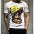 お買い得  男性の 3d t シャツ-男性用 Tシャツ 面白いTシャツ グラフィック 動物 おかしい クルーネック 衣類 3Dプリント アウトドア 日常 半袖 プリント ヴィンテージ ファッション デザイナー