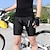 billige Shorts, Tights og bukser til mænd-Herre Cykelshorts 3D polstrede shorts Cykel Forede shorts Underdele Bjerg Cykling Vej Cykling Sport 3D Måtte Åndbart Hurtigtørrende Letvægt Sort Tøj Cykeltøj