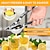 cheap Kitchen Utensils &amp; Gadgets-Premium Lemon Squeezer, Large Heavy Duty Handhelp Juicer for Lemon/Citrus, Stainless Steel Hand Press Juicer, Lime Squeezer Bar Tool, Manual Citrus Press