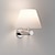 זול אורות קיר פנימיים-תאורת יהירות led מראה קדמית מנורה קדמית עמיד למים ip20 בד ברזל led תאורת אמבטיה מעל מראה גופי תאורת קיר שחורים לאמבטיה חדר שינה סלון ארון