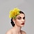 voordelige Hoeden &amp; Hoofdstukken-Tule / Veer / Netto hikinauhat / fascinators / hoed met 1 Bruiloft / Speciale gelegenheden  / Teaparty Helm