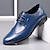 billige Oxfordsko til herrer-Herre Oxfords Derby-sko Bullock Sko Pen sko Store størrelser Forretning Bryllup Fest / aften Fuskelær Pustende Snøring Gulbrun Svart Hvit Vår