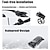 お買い得  バイク＆ＡＴＶアクセサリー-スターファイヤー バイク 電子ラウド ホーン 120 デシベル 警告 安全性 電動自転車 ハンドルバー アラーム リング ベル usb 充電 サイクリング アクセサリー