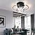 ieftine Aplică cu Ventilator Tavan-ventilatoare de tavan cu lumini reglabile cu telecomandă ventilator de tavan de interior, 15,6&quot; inteligent 3 culori 6 viteze reversibile