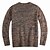 cheap Men&#039;s Sweaters &amp; Cardigans-Male Cardigan Cardigan Sweater Sweater Jacket Chunky Knit Regular V Neck Solid / Plain Color Daily Wear Clothing Apparel Fall &amp; Winter Brown M L XL