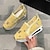 abordables Zapatillas de mujer-Mujer Zapatillas de deporte Tallas Grandes Zapatos de incremento de altura Zapatillas sin cordones Exterior Diario Color sólido Hueco Verano Tacón Plano Dedo redondo Casual Minimalismo Zapatos de