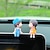cheap Car Pendants &amp; Ornaments-StarFire Car Decoration Cute Cartoon Couples Action Figure Figurines Balloon Ornament Auto Interior Dashboard Accessories Car Accessories For Girls Gifts