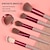 voordelige Schoonheidshulpmiddelen-13 stuks zachte pluizige make-up kwasten set voor cosmetica foundation blush poeder oogschaduw kabuki blending make-up kwast beauty tool met make-up tool schoonmaak siliconen opvouwbare kom