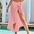 cheap Cover Ups-Women&#039;s Swimwear Beach Bottom Normal Swimsuit Plain Lace up Black White Pink Blue Khaki Bathing Suits Beach Wear Summer Sexy