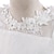 levne Párty šaty-dětské květinové dívčí společenské šaty jednobarevné šaty pro první přijímání pro dívky představení bez rukávů svatební společenské šaty krajkový tyl rozkošná princezna bavlna narozeninová oslava krajkové bílé šaty