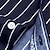 economico Camicie eleganti da uomo-Per uomo Camicie Nero Blu marino scuro Blu Manica lunga A quadri / A righe / Chevron Collo ripiegabile Per tutte le stagioni Matrimonio Ufficio e carriera Abbigliamento