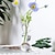 abordables Floreros y cestas-jarrones creativos conectados con múltiples bolas de vidrio recipientes de flores simples y transparentes jarrón de bolas decoraciones decorativas adecuadas para uso en interiores en todas las