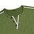 economico Short Sleeve-Per uomo maglietta Camicia Henley T-shirt Henley Liscio Strada Da mare Maniche corte Abbigliamento Di tendenza Originale Essenziale