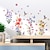 Χαμηλού Κόστους Αυτοκόλλητα Τοίχου-ακουαρέλα λουλούδι αυτοκόλλητα τοίχου αυτοκόλλητα πουλιά πεταλούδα floral αυτοκόλλητα τοίχου αφαιρούμενα αγριολούλουδα διακόσμηση τοίχου για καλοκαιρινά κορίτσια διακόσμηση σαλονιού νηπιαγωγείου