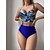 cheap Bikini Sets-Women&#039;s Swimwear Bikini Normal Swimsuit Floral 2 Piece Printing Yellow Red Blue Bathing Suits Beach Wear Summer Sports