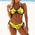 cheap Bikini Sets-Women&#039;s Swimwear Bikini Normal Swimsuit Graphic 2 Piece Yellow Blue Purple Bathing Suits Summer Sports