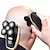 billiga Rakning och hårborttagning-elektrisk huvudhårrakapparat LED-display ultimat sladdlös laddningsbar våt/torr vattentät rakhyvel för män med roterande blad nästrimmer