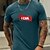 cheap Men&#039;s T-shirt-Men&#039;s T shirt Tee Crew Neck Graphic Letter Clothing Apparel Graphic Print Outdoor Daily Classic Basic Short Sleeve Fashion Designer