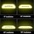 voordelige Autostickers-Regenboog / Red(4PCS) / Groen (4 stuks) Autostickers Standaard / Individualiteit Deurstickers Waarschuwingsborden Reflectieve stickers