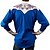 voordelige Wilde Westen-Retro vintage Blouse / overhemd West Cowboy Voor heren Carnaval Maskerade Feest Casual / Dagelijks Volwassenen Top Alle seizoenen