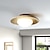 billige GCC Flushmounts og semi-flushmounts-led taklampe 12cm geometriske former innfelt lys keramisk tre kunstnerisk stil formell stil taklys for korridor varm hvit 110-240v