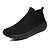 cheap Shoes &amp; Bags-Men&#039;s Loafers &amp; Slip-Ons Plus Size Flyknit Shoes Daily Casual Knit Tissage Volant Walking Shoes Breathable Height Increasing Black and White White / Blue Black Spring Fall