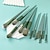 voordelige Schoonheidshulpmiddelen-13 stuks zachte pluizige make-up kwasten set voor cosmetica foundation blush poeder oogschaduw kabuki blending make-up kwast beauty tool met make-up tool schoonmaak siliconen opvouwbare kom