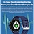 preiswerte Smartwatch-iMosi ET440 Smartwatch 1.39 Zoll Smartwatch Fitnessuhr Bluetooth EKG + PPG Temperaturüberwachung Schrittzähler Kompatibel mit Android iOS Damen Herren Freisprechanlage Wasserdicht Mediensteuerung IP68