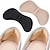 abordables Soins Personnels &amp; Santé-1 paire d&#039;autocollants pour talons pieds confortables sans talon coussin demi-taille autocollants pour talons anti-usure pour femmes talon anti-chute chaussures antidérapantes autocollants pour le dos