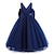 Χαμηλού Κόστους Φορέματα για πάρτι-Παιδιά Κοριτσίστικα Φόρεμα Φόρεμα για πάρτυ Συμπαγές Χρώμα Αμάνικο Επίδοση Γάμου Ειδική Περίσταση Δίχτυ Εξώπλατο Κομψό Μοντέρνα Λατρευτός Πολυεστέρας Μακρύ
