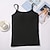 ieftine Bluze &amp; Camisole Damă-Pentru femei Bluză Capital Simplu Casual Negru Fără manșon De Bază În U