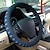 abordables Fundas para volante-Cubierta universal para volante de coche con punzonado eva, diámetro de 38cm, accesorios de estilo de coche sup automotriz